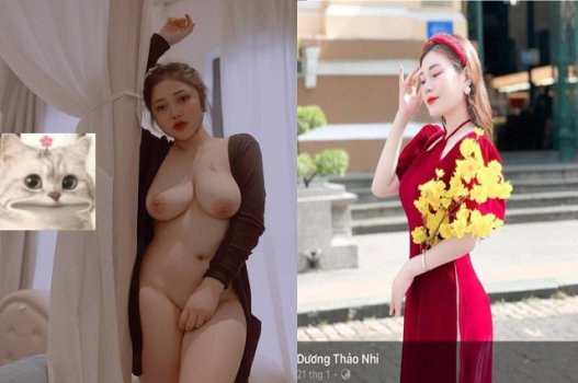 Duong Thao Nhi โชว์รอบร้อนบนเครือข่ายสังคมออนไลน์