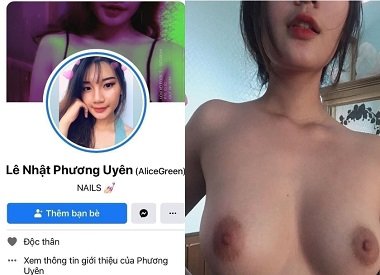 Le Nhat Phuong Uyen ถูกสะสมในขณะที่ดูเพลงร้อน
