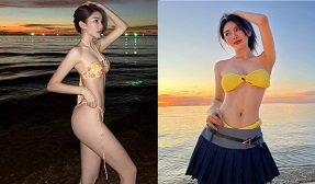 เผยคลิปร้อนของ Linh Truong แสดงให้เห็นร่างกายของเธอใน Ha Long Bay