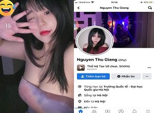 Nguyen Thu Giang และแฟนของเธอมีความสุขอย่างมาก