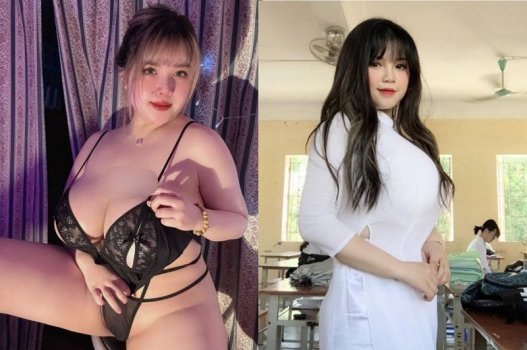 thi thu trang เป็นหน้าอกขนาดใหญ่
